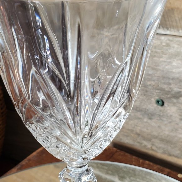 Masquerade by Cristal D'Arques-Durand Water Goblet 7 1/2" - 10 oz - Leaded Cryst - Picture 5 of 10